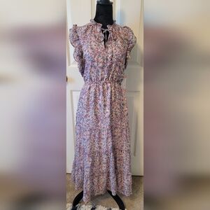 BB Dakota Steve Madden Ditzy Dress Size XS Floral Print Women's